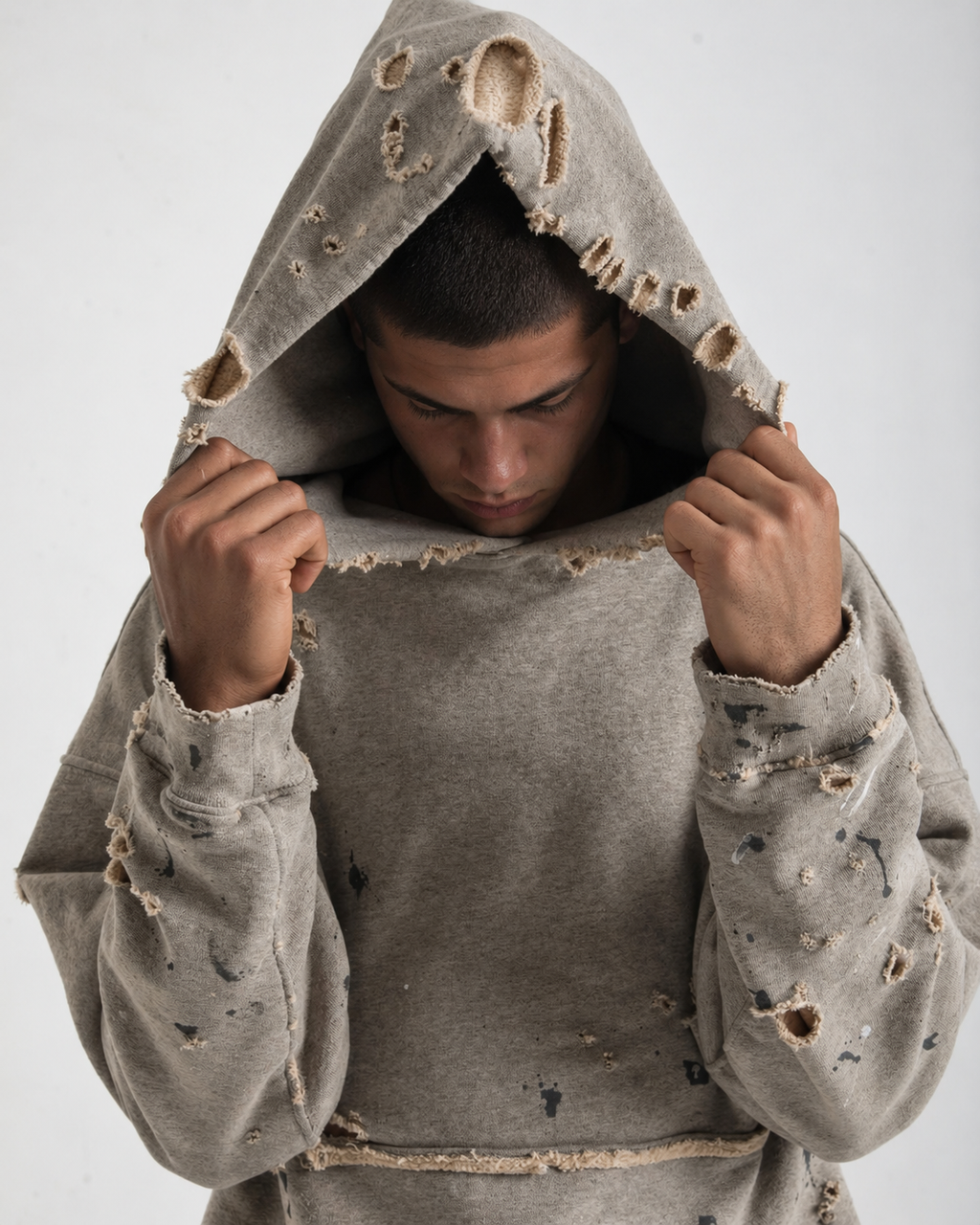 Hoodie Sky Gray