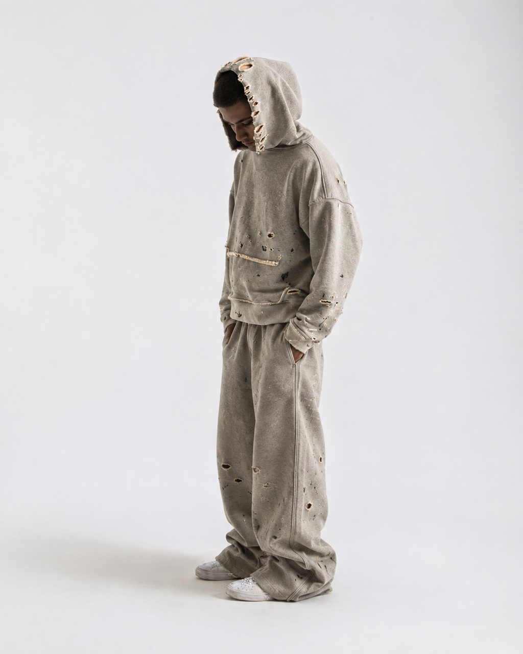Hoodie Sky Gray