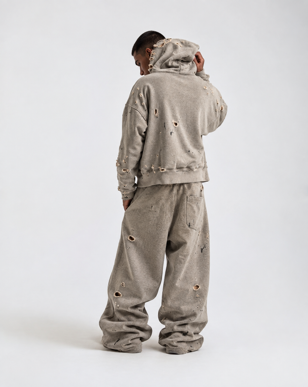 Hoodie Sky Gray